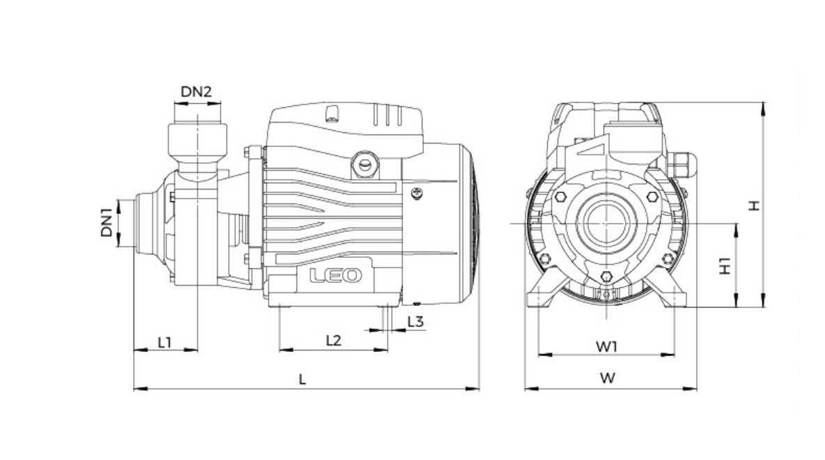 SPm dimensions drawing