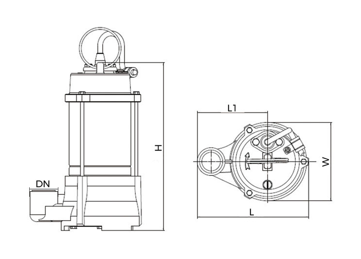 SPm dimensions drawing